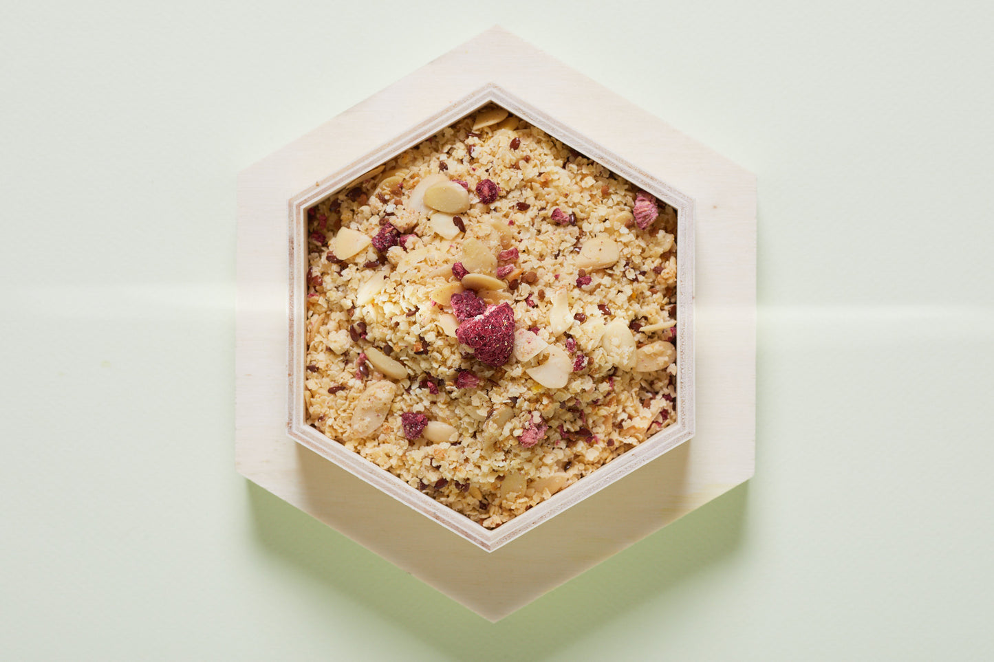 Granola z maliną
