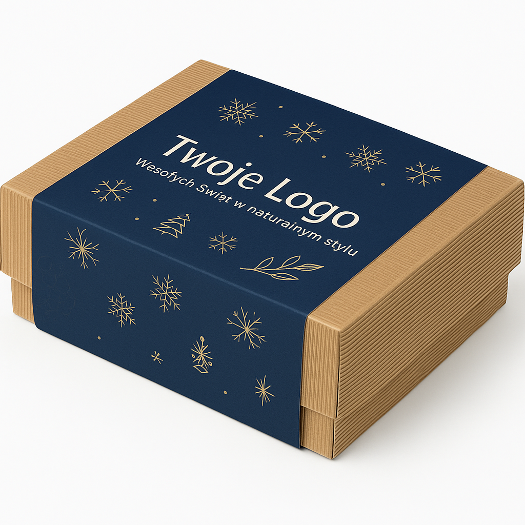 Zestaw firmowy „Naturalna Moc Świąt” – premium prezent dla kontrahentów i pracowników