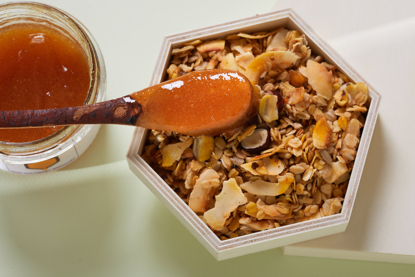 Granola with nuts